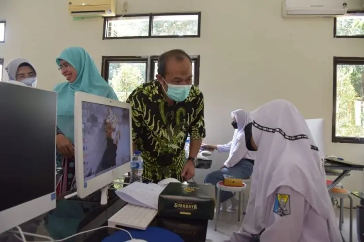 Komisi V DPRD Jabar Tinjau Kegiatan ANBK SMAN 1 Majalengka