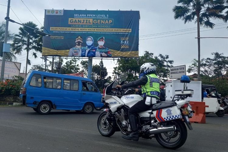 Metode Baru Ganjil Genap Di Jalur Puncak, Begini Aturannya Bagi ...