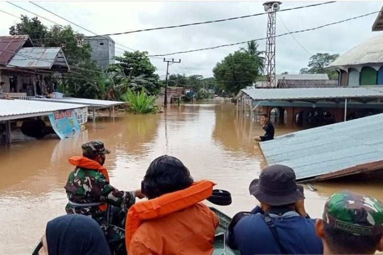 Waduh...2 Ribu Rumah di Banjar Terendam Banjir Setinggi 3 Meter