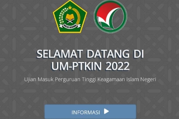 Pendaftaran UM-PTKIN 2022 Dibuka, Ini Link Pendaftarannya