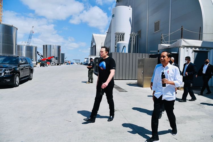 Diundang Langsung Jokowi Untuk Datang ke Indonesia, Begini Jawaban Elon Musk