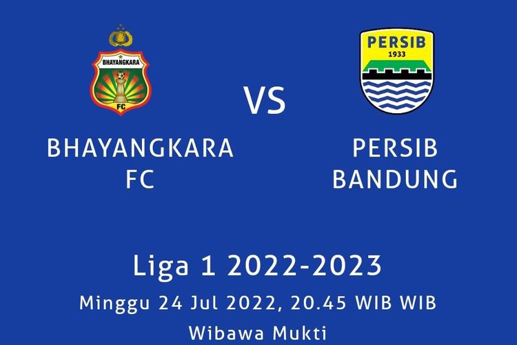 Segera Berlangsung, Link Nonton Live Streaming Persib Bandung vs Bhayangkara FC