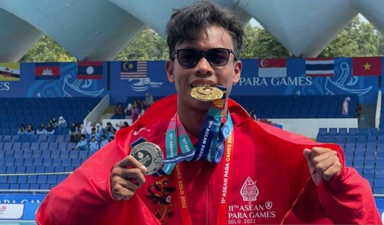 Sumbang  8 Medali Emas, Atlet NPCI Kabupaten Bekasi Bantu Indonesia Pertahankan Juara Umum