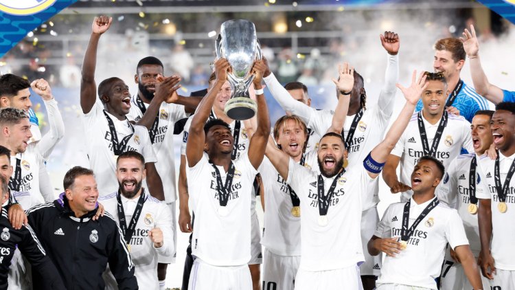 Bungkam Eintracht Frankfurt 2-0, Real Madrid Juara Piala Super Eropa 2022