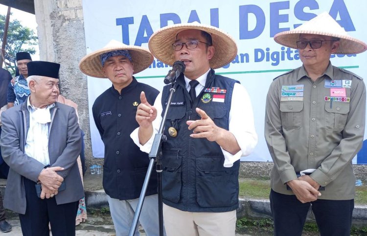 Terinspirasi dari Leluhur, Ridwan Kamil Mulai Bangun Sembilan Leuit di Kabupaten Bogor