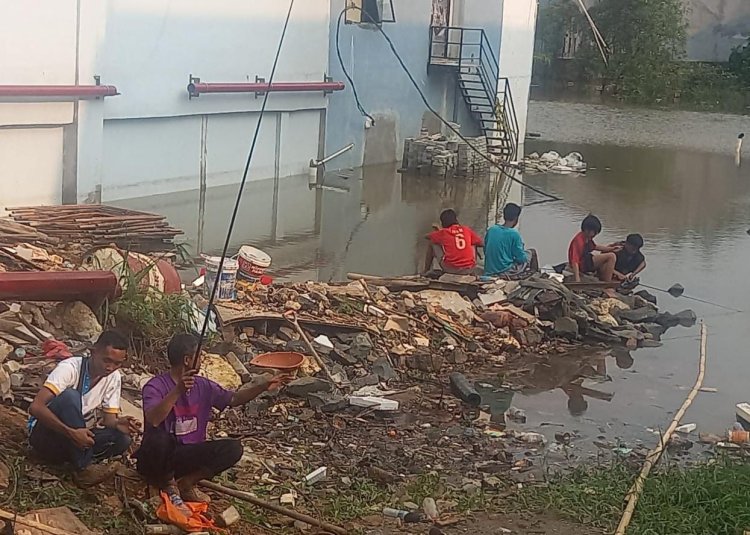 Gegara Sampah Menyumbat, Hotel Sayaga Wisata Bogor Kebanjiran