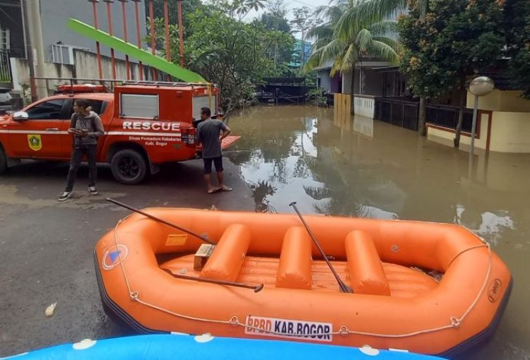 Tanggani Banjir di Mutiara Hijau Residence, Ini Langkah Sigap Pemkab Bogor