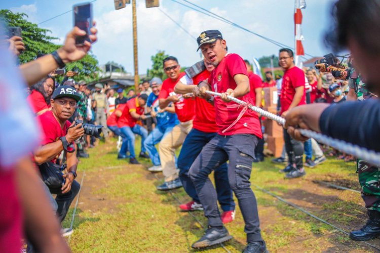 Begini Keseruan Pesta Rakyat di Kampung Kramat Bogor 
