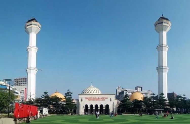 Sambut HJKB ke-212, Area Luar Masjid Raya Bandung Bakal Ditata Ulang