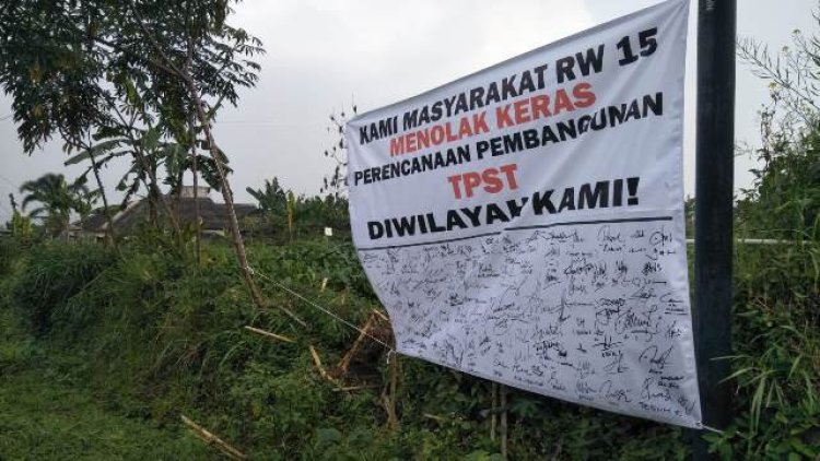 Pembangunan TPST di Kampung Cikupa Ditunda, Kades Cilame: Itu Keputusan Bijak 