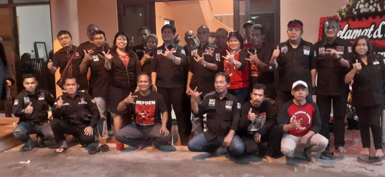 Resmikan Sekretriat Baru, Repdem Kota Bogor Siap Berjuang Untuk Kemenangan Hattrick PDI Perjuangan
