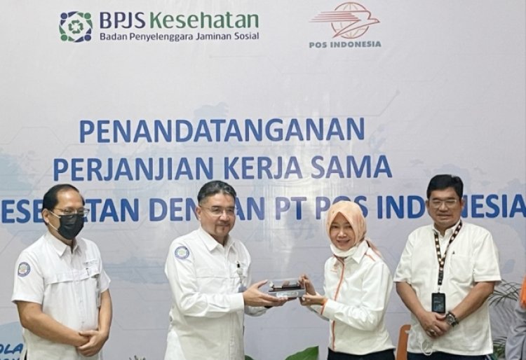 Kolaborasi Pos Indonesia dan BPJS Kesehatan Maksimalkan Kiriman Obat Layanan Telemedicine