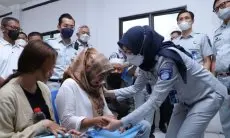 Jasa Raharja Santuni Korban Kecelakaan Truk Kontainer di Bekasi