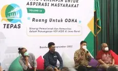 FOTO : Diskusi TEPAS, Ruang Untuk ODHA