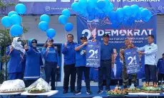 Demokrat Kabupaten Bogor Gelar Turnamen Bola Voli AHY Cup Berhadiah Uang Sebesar Rp21 Juta