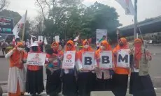 Tolak Kenaikan BBM, DPD PKS Kota Bandung Gelar Aksi Flash Mob