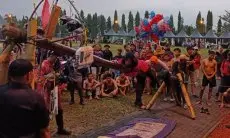 Keseruan di Pesta Rakyat Pussenarhanud Berbagi dan Melayani