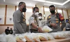 KKP_Polri Gagalkan Penyelundupan Benih Benur Rp3,9 Miliar ke Singapur