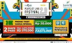 Layanan bank bjb Dukung Digicash PlayList Live Festival 2.0 Akhir Pekan Ini di Bandung