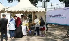 Animo Masyarakat Kota Bandung Tinggi, Telur Ayam Paling Diburu di Pasar Murah