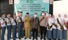 Bersama BNNK Bandung Barat, MAN KBB Ucap Komitmen Jaga Para Siswanya dari Bahaya Narkoba