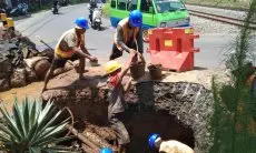 Tirta Pakuan Geber Perbaikan Pipa HDPE di Cipaku, 5.458 Pelanggan Masih Terdampak Kebocoran 