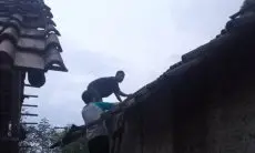 Hujan Angin, 22 Rumah di Karangpawitan Garut Rusak