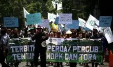 FOTO: Aksi Petani di Hari Tani Nasional