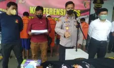 Tujuh Pelaku Curat Diciduk, Satu Ditembak Polres Cimahi