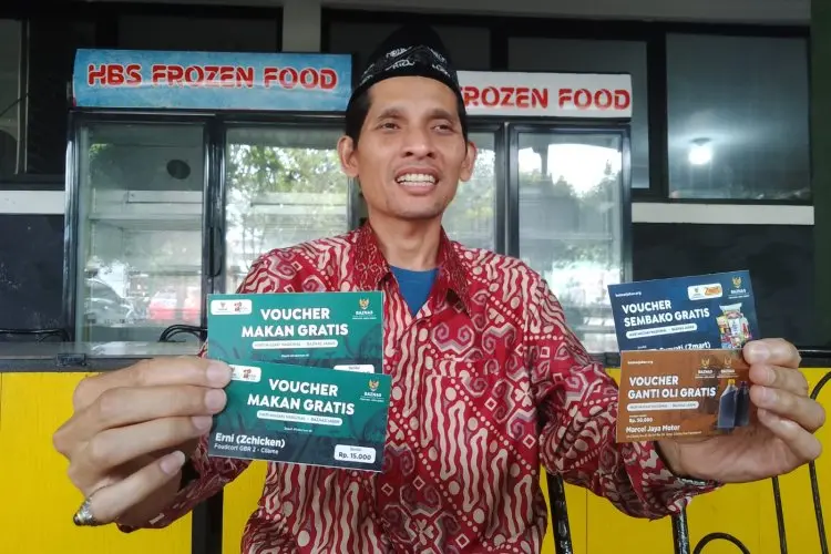 Peringati Hari Muzaki Nasional, Baznas KBB Bagikan Ribuan Voucher Gratis bagi Para Mustahik