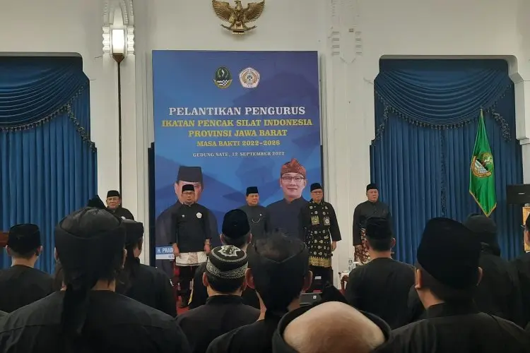 Prabowo Subianto Lantik Pengprov IPSI Jawa Barat Periode 2022-2026