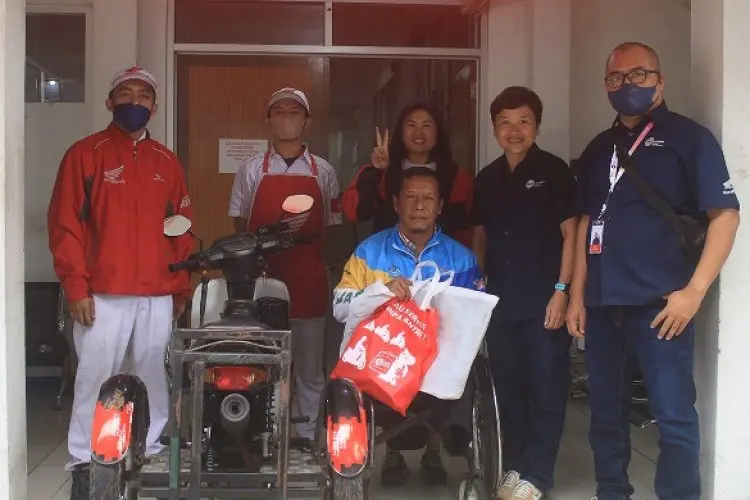 DAM Operasikan Layanan Service Kunjung Honda untuk Konsumen Difabel