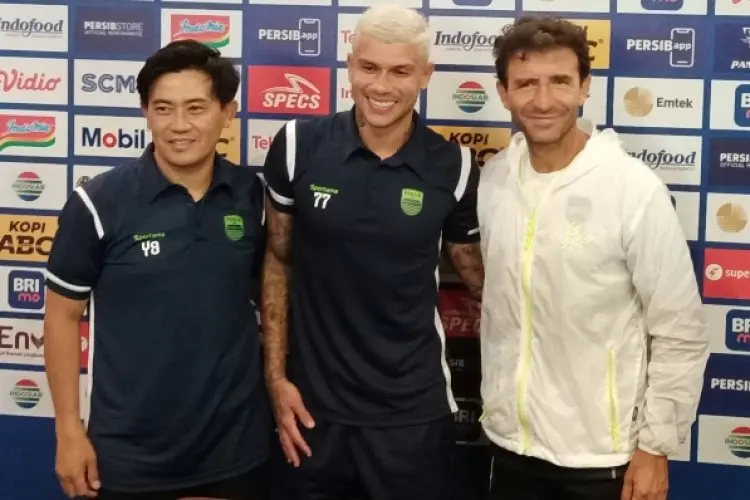 Tampilan Anyar Ciro Alves saat Melawan Barito Putera, Striker Persib Itu Ubah Warna Rambut