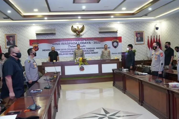 Polda Jabar Gelar Praops Bina Waspada Tangkal Intoleransi Dan Radikalisme