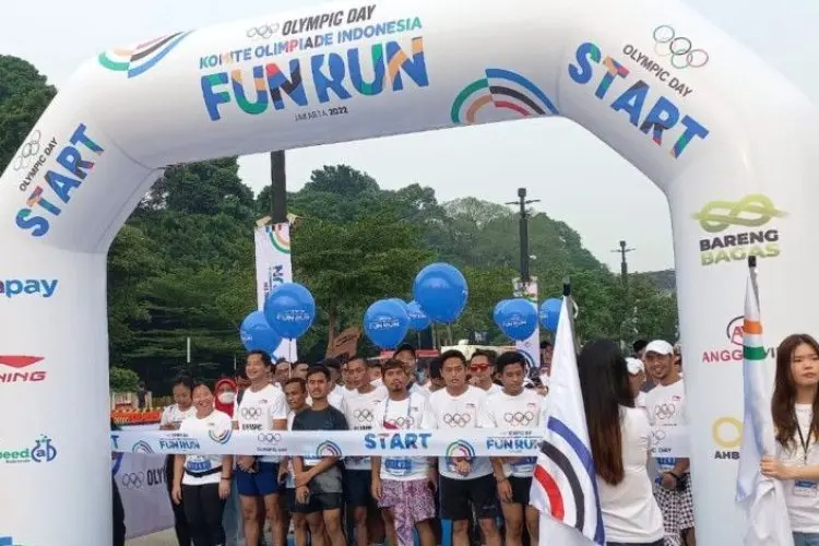 Ribuan Peserta Ikuti Perayaan Olympic Day