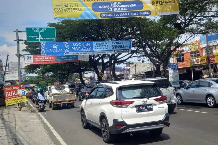 Urai Kemacetan di Jalan Transyogi, Mulai Besok Ada Uji Rekayasa Lalin