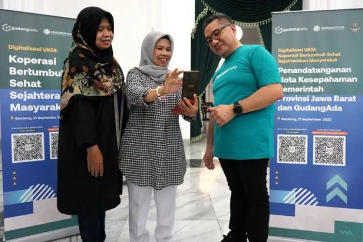 FOTO: GudangAda Dorong UKM Koperasi Go Digital