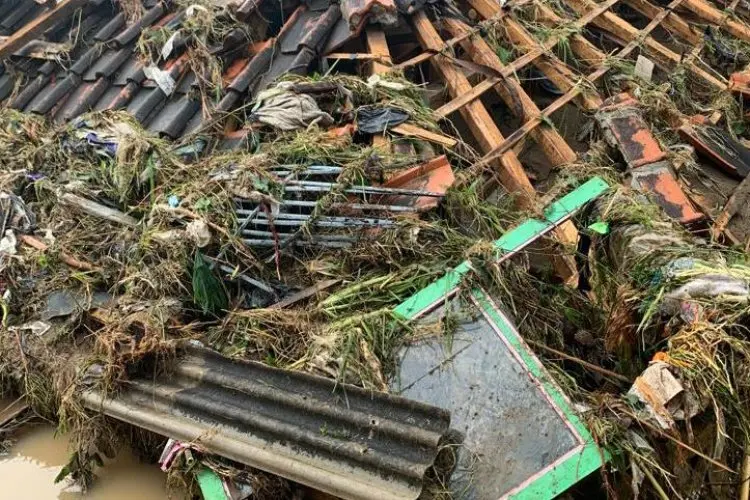 Banjir Bandang dan Longsor Terjang Kabupaten Garut Bagian Selatan