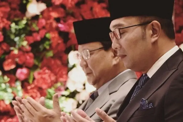 Jelas, Prabowo Subianto Timbang Ridwan Kamil sebagai Cawapres, Itu Layak!