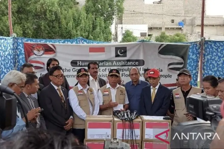 Bantuan Kemanusiaan dari Indonesia Tiba di Pakistan