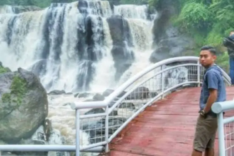 Kawasan Curug Malela Rusak, Komisi IV DPRD KBB Sebut Revitalisasi Tidak Maksimal 
