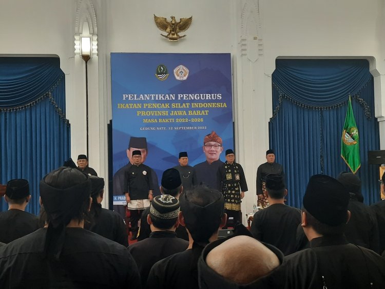 Prabowo Subianto Lantik Pengprov IPSI Jawa Barat Periode 2022-2026