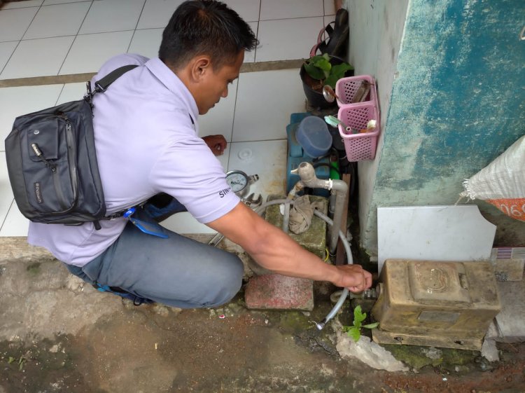 Perumda Tirta Pakuan Berhasil Atasi Gangguan, Pasokan Air Bersih ke Villa Mutiara Lancar Bertahap