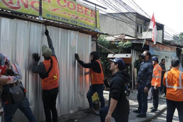 Daop 2 Bandung Tertibkan Aset KAI Berupa Rumah Perusahaan di Jalan Babakan Sari Bandung 