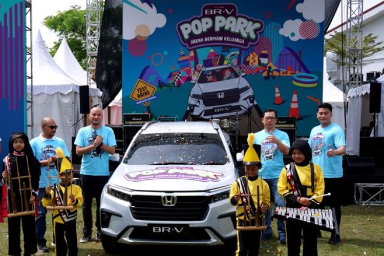 FOTO: Honda Gelar All New BR-V Pop Park di Bandung
