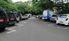 Balai Kota Bandung Lakukan Uji Coba Parkir Elektronik