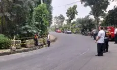 Antisipasi Bikers Terseret Banjir, Pemkot Bogor Pasang Barrier Beton