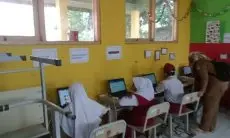 Tak Miliki Komputer, Puluhan Siswa dari Tiga Sekolah di KBB Ikut Nebeng ANBK di Sekolah Lain