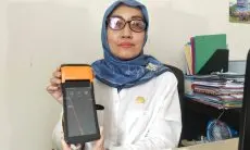Disdagin Tarik Retribusi Pasar Nontunai Menggunakan mPOS