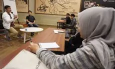 FOTO: Diskusi Peran Pemuda dalam Keterbukaan Informasi pada Era Digital dan Global
